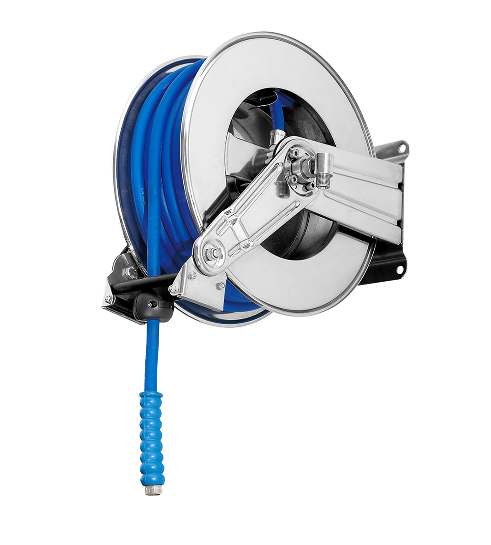 industrial cleaning systems automatic hose reel 20 meters hose BoonsFIS